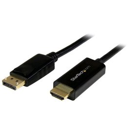 StarTech 6ft DisplayPort To HDMI Video Cable