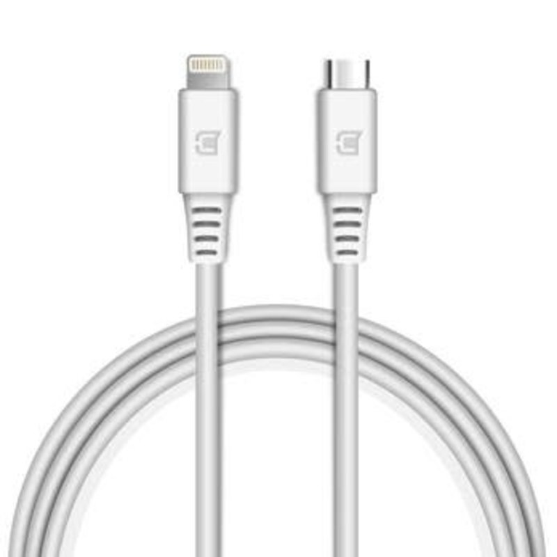 MFI Approved Lightning To Type C USB Cable - 1 Meter - White