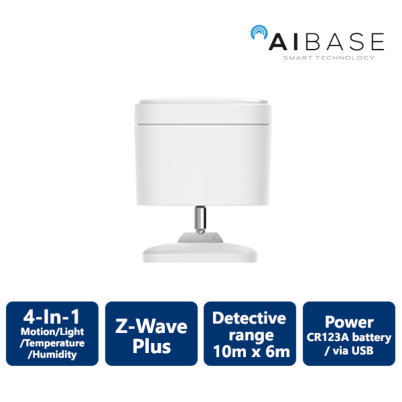 Wireless Z-Wave 4-in-1 Sensor