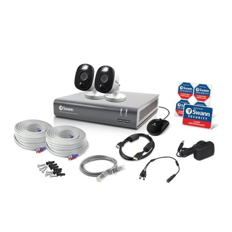 DVR Camera Kit, 2 1080p Cameras & 1TB DVR