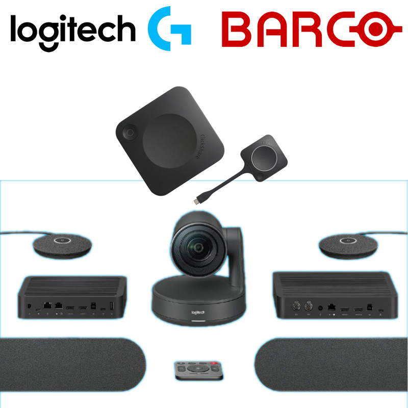 CX-20 ClickShare & Logitech Rally Plus Conferencing Bundle