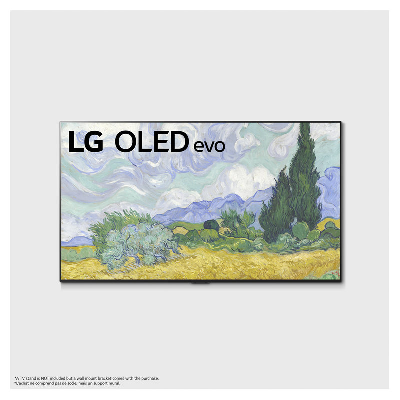 55-in G Series OLED evo 4K Smart TV With AI ThinQ