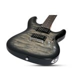 Schecter C6 Plus  Solid-Body Electric Guitar - Charcoal Burst