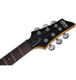 Schecter C6 Plus  Solid-Body Electric Guitar - Charcoal Burst