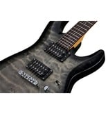 Schecter C6 Plus  Solid-Body Electric Guitar - Charcoal Burst