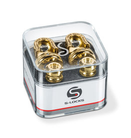 Schaller S-Lock  Strap Locks - Gold