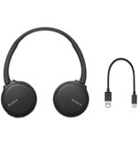Sony Bluetooth Headphones with mic - on-ear -  black