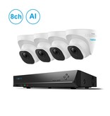 Reolink Reolink  8-Channel 4x 5MP Turret PoE NVR Kit with Person/Vehicle Detection