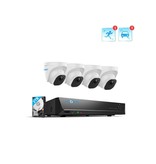 Reolink Reolink  8-Channel 4x 5MP Turret PoE NVR Kit with Person/Vehicle Detection