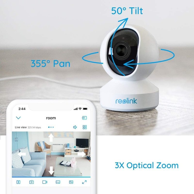 E1 ZOOM 5MP Indoor WiFi PTZ Camera