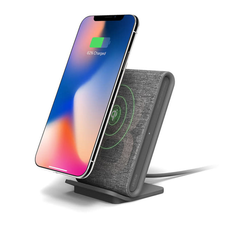 iOttie - iON Wireless Fast Charging Stand Qi 10W Grey