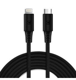 Caseco Braided 2M USB-C to Lightning Cable