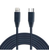 Caseco Braided 2M USB-C to Lightning Cable