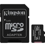 Kingston UHS-I A1 Canvas Select Plus MicroSD Card w/ SD adapter