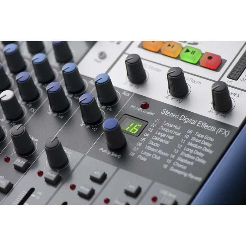 USB-C 12/18-Channel Hybrid Performance And Recording Mixer