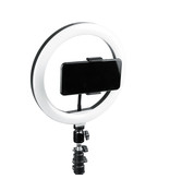 Gator Case Tripod Stand w/ Ring Light & Phone Holder