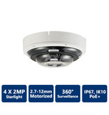 Dahua 4x2MP IP Starlight 360° True WDR Motorized Lens Vandal Dome