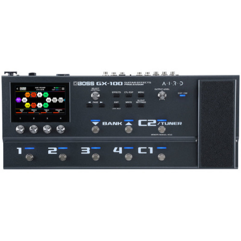 Guitar Effects Processor with Touchscreen Display