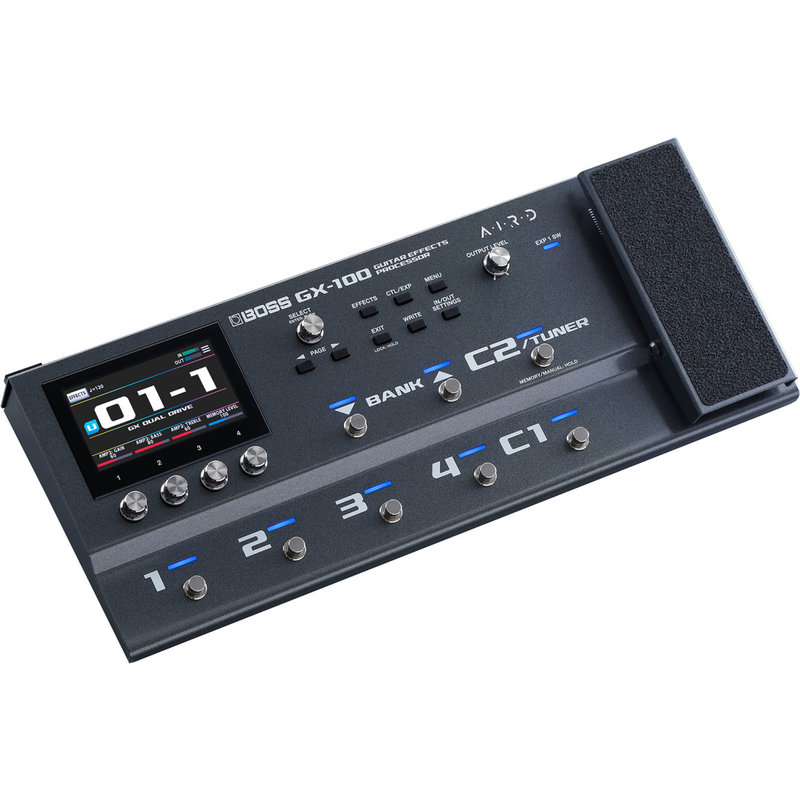 Guitar Effects Processor with Touchscreen Display