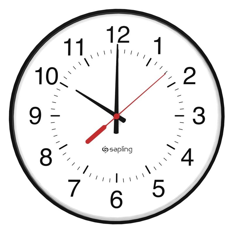 Sapling 2-Wire Analog Clock