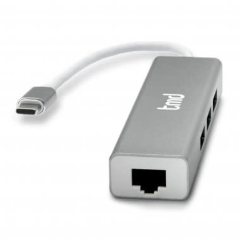 tmd USB-C to Ethernet/USB x 3 Adapter