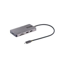 StarTech 8-IN-1 USB-C Dock - dual 4K60Hz HDMI, USB 3.0/2.0, GbE NIC, 100w PD & SD Card reader
