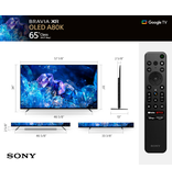 Sony 65-inch BRAVIA XR A80K OLED 4K Ultra HD TV