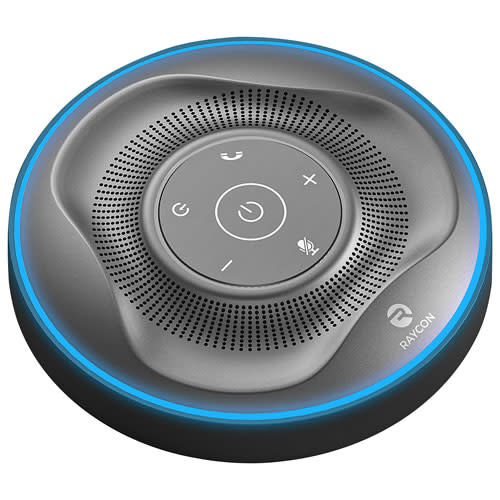 Raycon Work Bluetooth Conferencing Speakert Voice Enhancing 4 Mics 8hrs