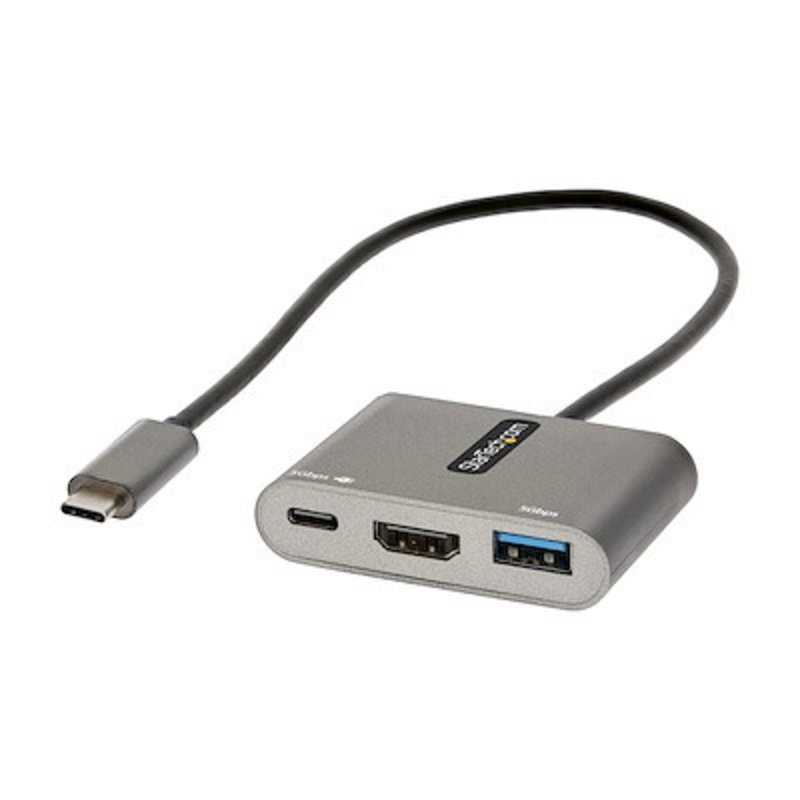 USB C multiport travel adapter w/HDMI 4K 30Hz video