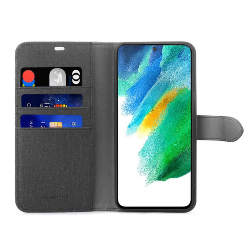 Blu Element - 2 in 1 Folio Case for Galaxy S21 FE - Black