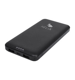 Helix Power Bank 10,000 mAh with USB-C and Dual USB-A Ports