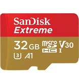 Sandisk Extreme microSDXC UHS-I Memory Card with Adapter Up to 160MB/s, C10, U3, V30, 4K, A2, Micro SD