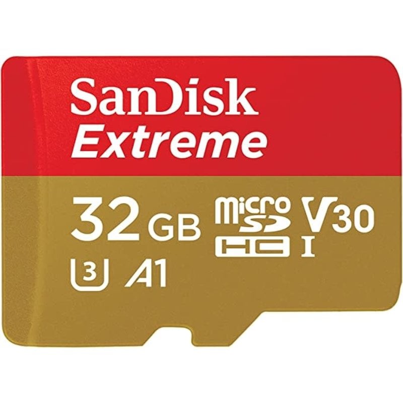 Extreme microSDXC UHS-I Memory Card with Adapter Up to 160MB/s, C10, U3, V30, 4K, A2, Micro SD