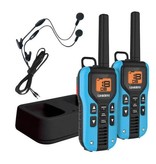 Uniden FRS 2-Way Radio 64KM Range NiMH Batteries & Charger - Pair