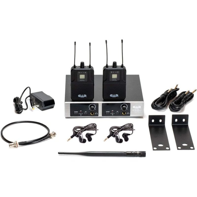 Dual Wireless In Ear Monitor System (IEM)