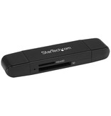 StarTech USB-A & C Memory Card Reader for SD & microSD Cards incl SDHC & SDXC cards