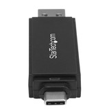 StarTech USB-A & C Memory Card Reader for SD & microSD Cards incl SDHC & SDXC cards