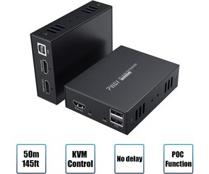 1080P HDMI & USB Extender Over Single Cat6 - 165ft/50m Max - Sight