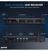 Gemini Four Channel Wireless Handheld Microphone System