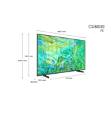 Samsung 75-Inch CU8000 Series UHD TV