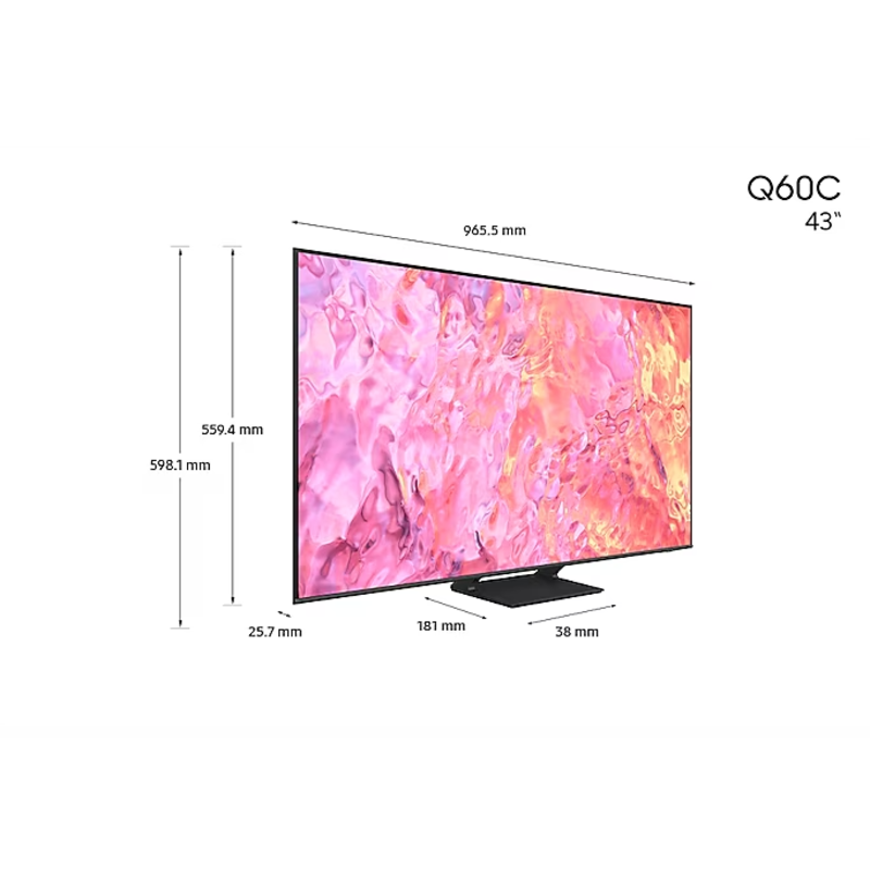 43-Inch Q60 Series QLED 4K TV