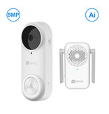 EZVIZ EZVIZ PRO (5MP) Battery-powered Video Doorbell Kit