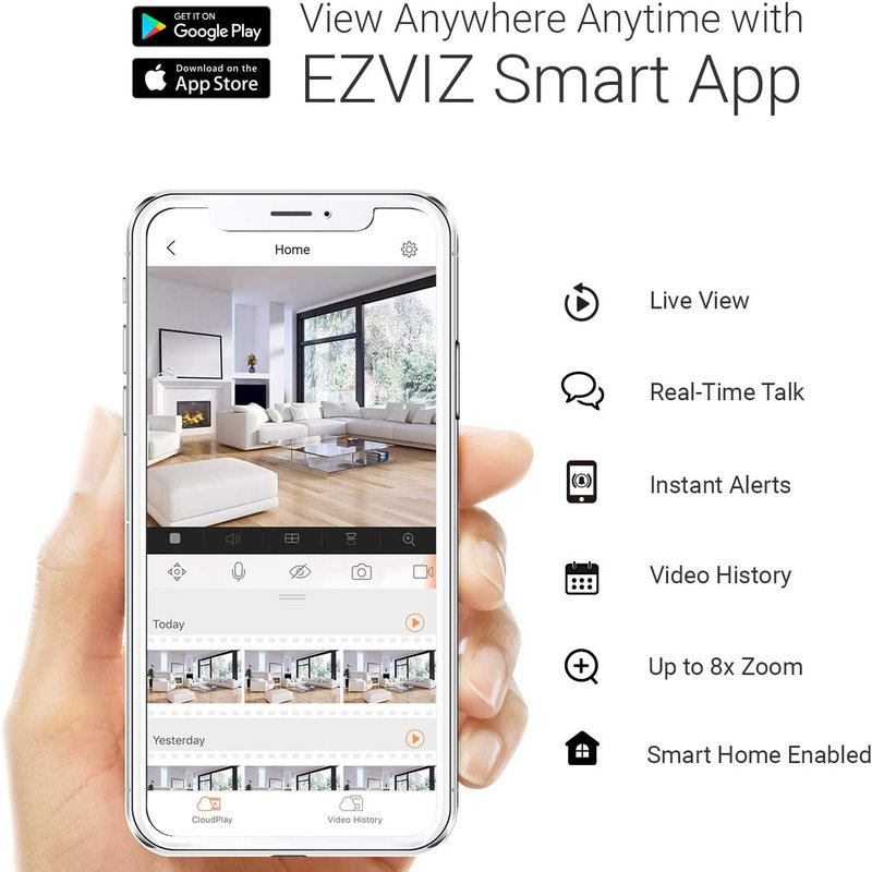 EZVIZ PRO (5MP) Battery-powered Video Doorbell Kit