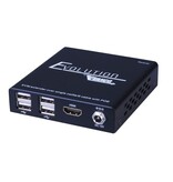 Evolution HDMI /USB 2.0 Over Single Cat Balun Set w/POE