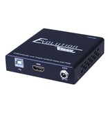 Evolution HDMI /USB 2.0 Over Single Cat Balun Set w/POE