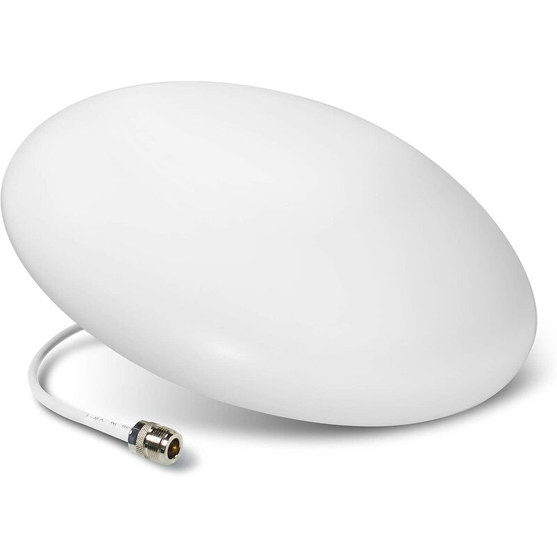 Full-Band Indoor Ultra-Thin Dome Antenna 3G, 4G, 698-2700 MHz - 50 Ohm - N-Female