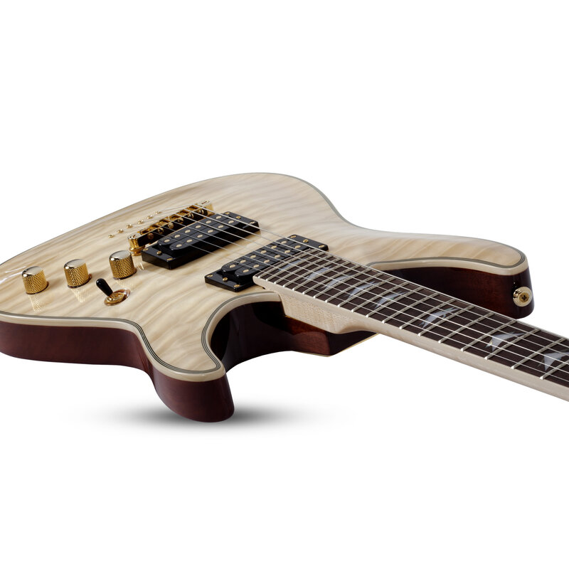 Omen Extreme-6 Electric Guitar, Gloss Natural