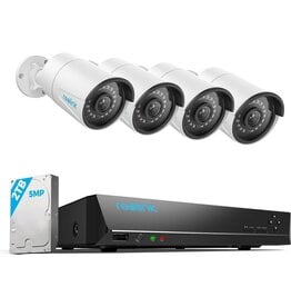 Reolink 8-Channel 5MP PoE NVR Kit with Person/Vehicle Detection