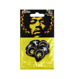 Dunlop Jimi Hendrix ’69 Psych Series Aura Mandala Guitar Pick (6-Pack)