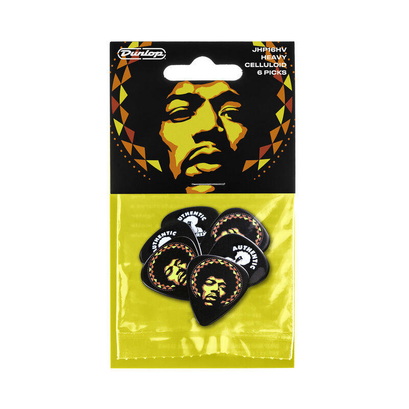 Jimi Hendrix ’69 Psych Series Aura Mandala Guitar Pick (6-Pack)